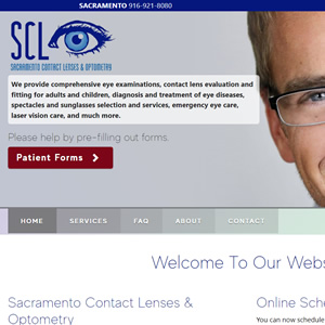 Sacramento Contact Lenses and Optometry